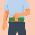 Pose du Dexcom G7 sur l’abdomen